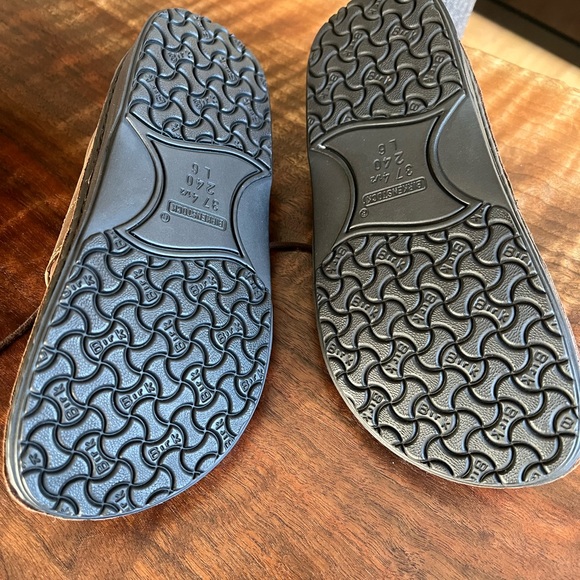 By Birkenstock, Footprints, Medium Brown, Lace-up flats, w/drop heel🐾 - Picture 7 of 14